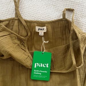 Pact 100% organic cotton sundress